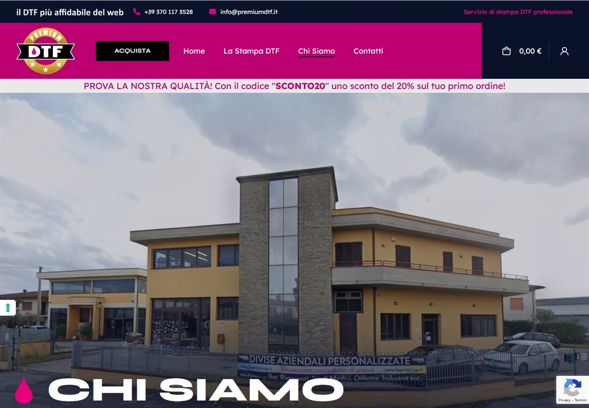 Online il nuovo sito web dedicato alla stampa DTF